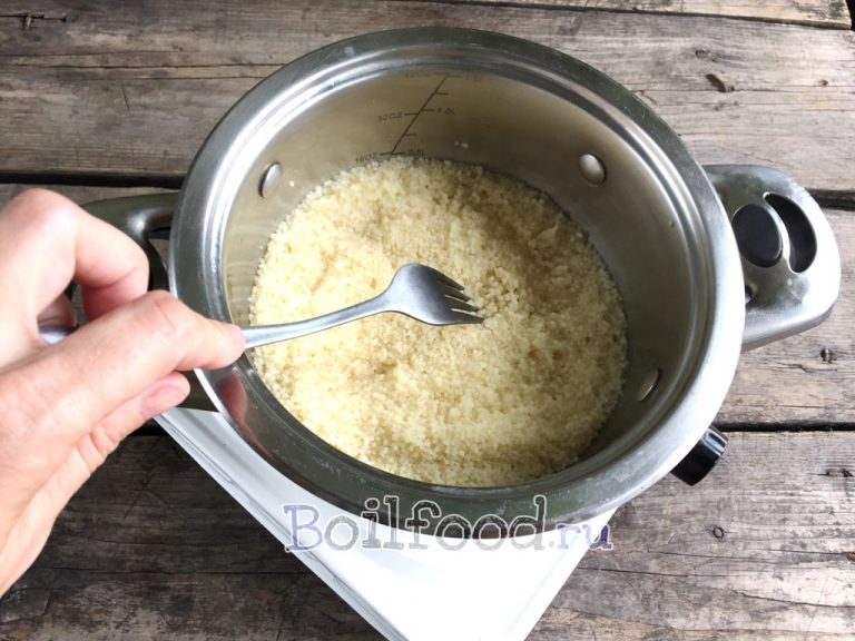 Как варить кускус в кастрюле